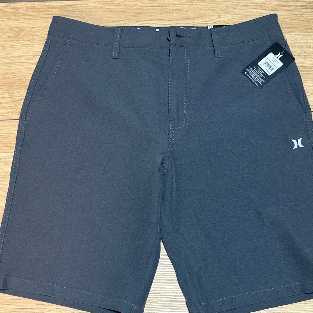 Hurley Men's Charcoal Hybrid Shorts